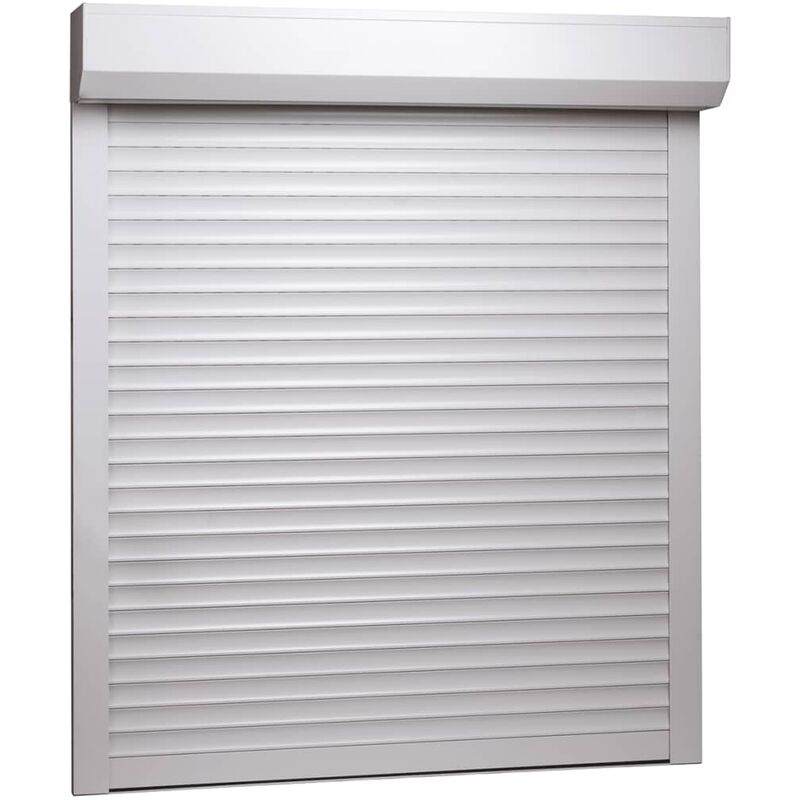 

Persiana enrollable aluminio blanca 80x100 cm - Blanco