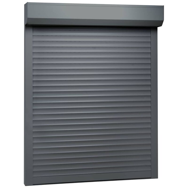 

Persiana enrollable aluminio gris antracita 130x140 cm - Gris