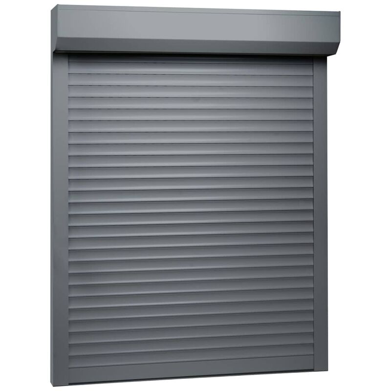 

Persiana enrollable aluminio gris antracita 70x100 cm