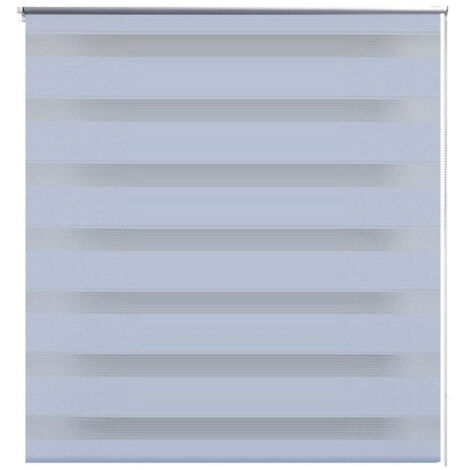 Persiana enrollable blanca de 50 x 100 cm, cortina para ventana, protección visual, persiana enrollable 4102080