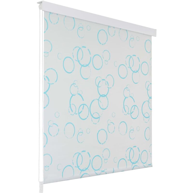 

Persiana enrollable de ducha 100x240 cm burbujas - Blanco