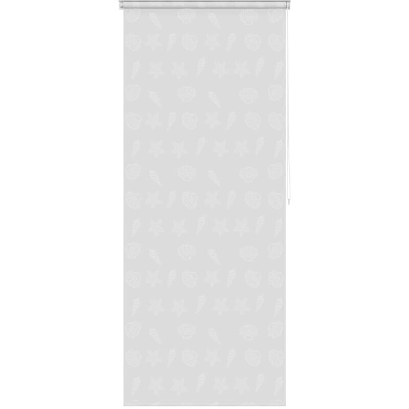 

Persiana enrollable de ducha 80x240 cm estrella de mar - Gris - Vidaxl
