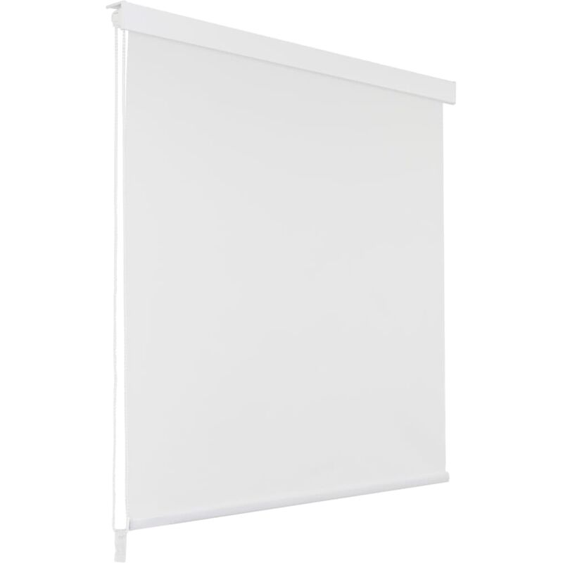 

Persiana enrollable de ducha 140x240 cm blanco - Blanco