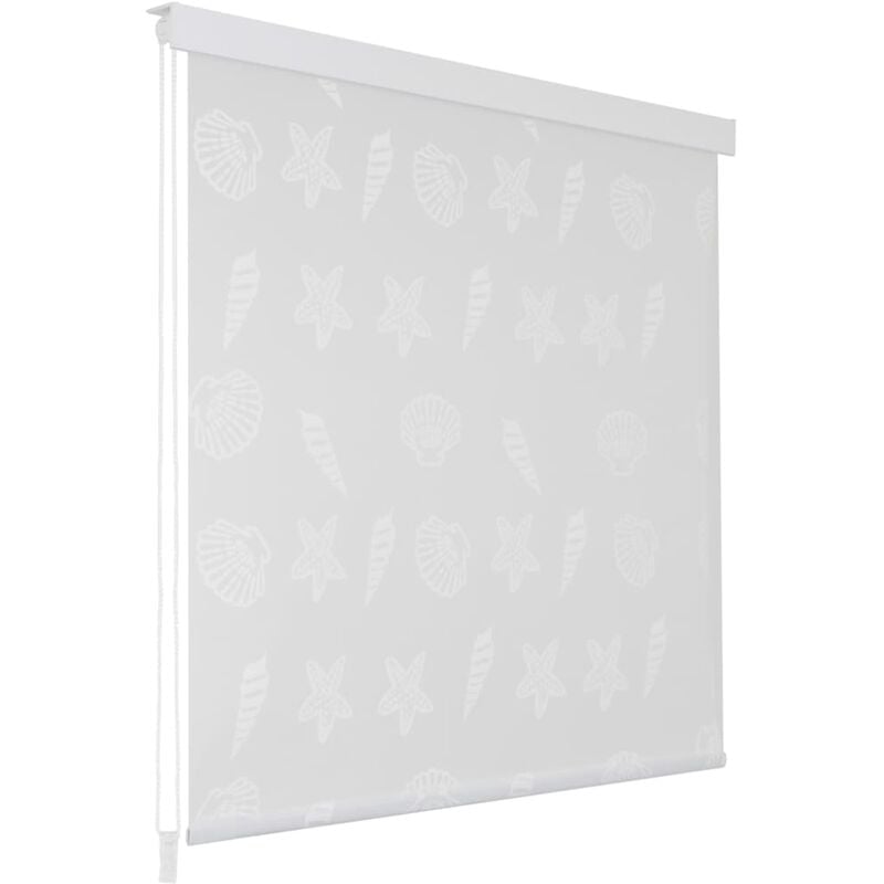 

Persiana enrollable de ducha 140x240 cm estrella de mar - Gris
