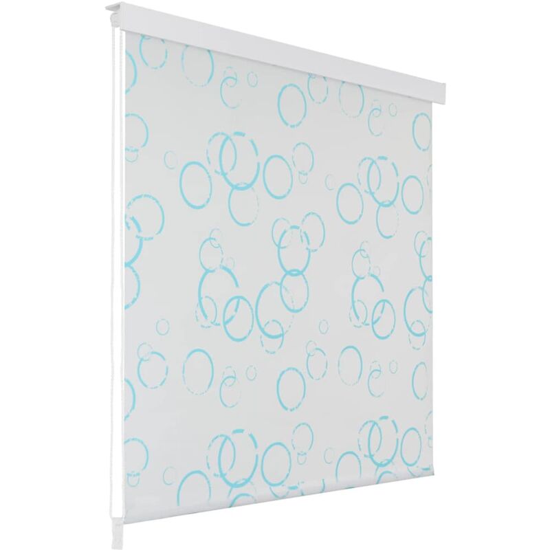 

Persiana enrollable de ducha 80x240 cm burbujas