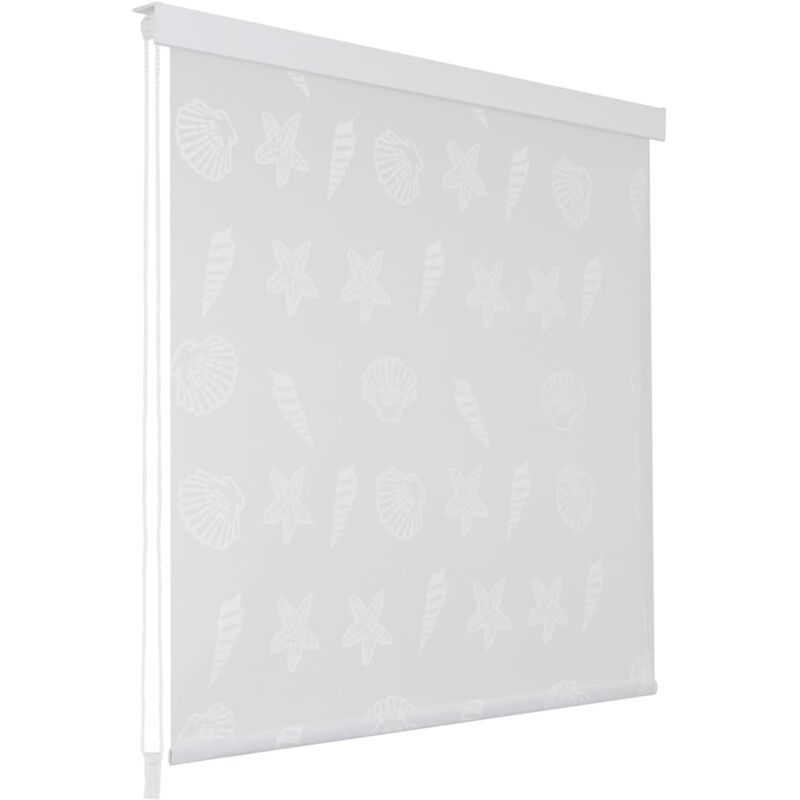 

Persiana enrollable de ducha 80x240 cm estrella de mar - Gris