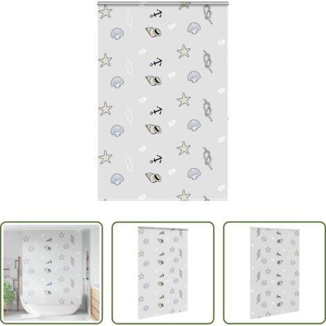 Persiana enrollable -  Estor enrollable para ducha casete tela 160x240 cm ancho 156 cm