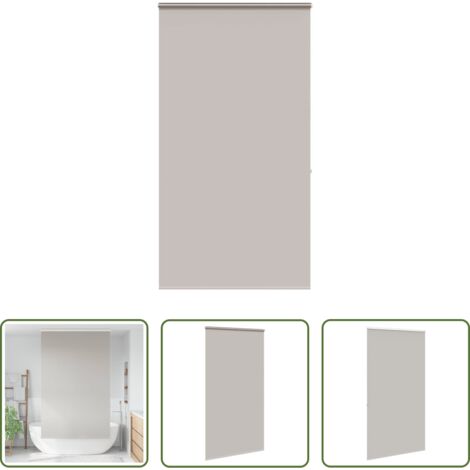 Persiana enrollable -  Estor enrollable para ducha con casete 140x240 cm tela ancho