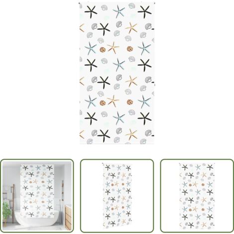 Persiana enrollable -  Estor enrollable para ducha tela 130x240 cm ancho 126 cm
