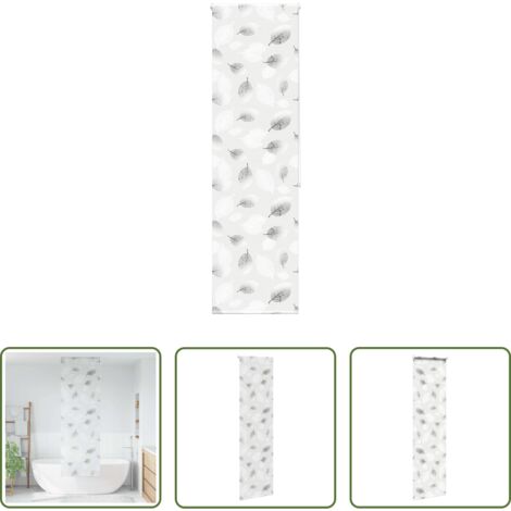 Persiana enrollable -  Estor enrollable para ducha tela 70x240 cm ancho 66 cm