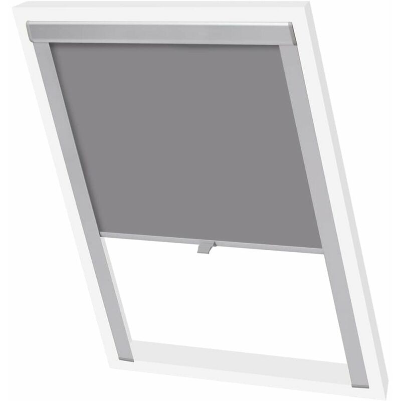

Persiana enrollable opaca gris MK08