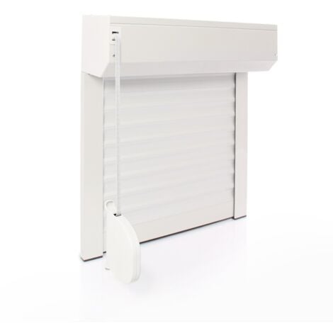 Persiana Enrollable Recortable Cinta ALU Blanco Al 120 x An 120 cm