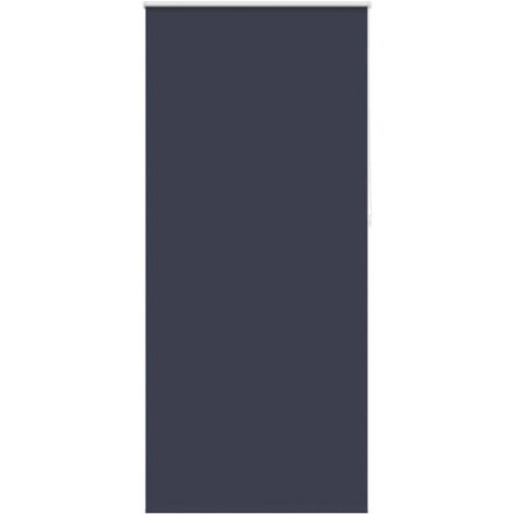 Persiana estor opaco enrollable azul marino 80x230 cm vidaXL
