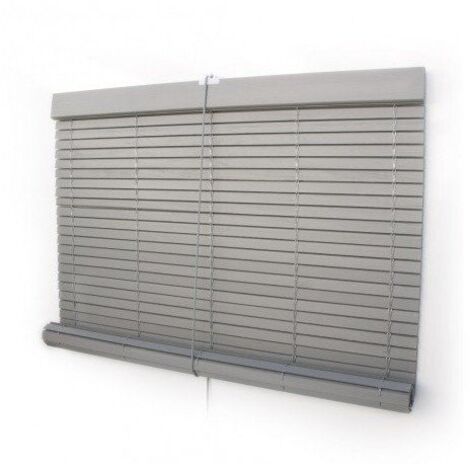 Persiana Madera Gris  97 x 105 cm -