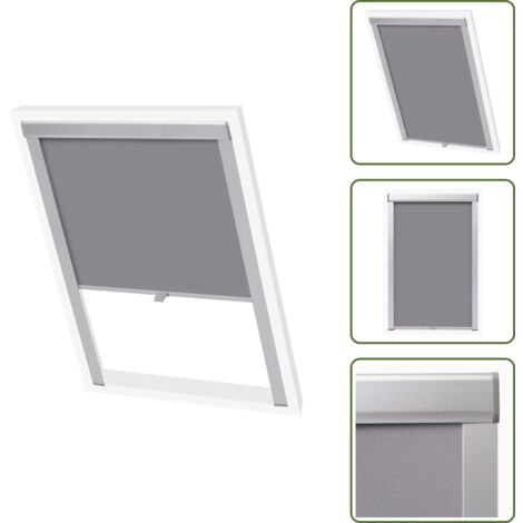 Persiana opaca enrollable gris M06/306