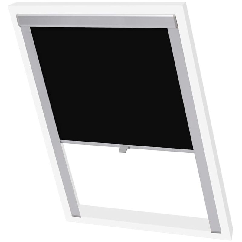 

Persiana Opaca Enrollable Negra M06/306 - Negro - Vidaxl