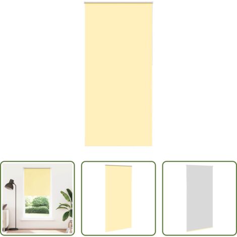 Persiana opaca -  Estor Enrollable Opaco Amarillo 105x230 cm Tela Ancho 100,7 cm