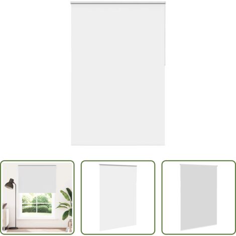 Persiana opaca -  Estor Enrollable Opaco Blanco 145x230 cm Tela Ancho 141,6cm
