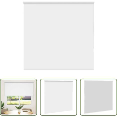 Persiana opaca -  Estor Enrollable Opaco Blanco 150x175 cm Tela Ancho 146,6 cm