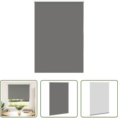 Persiana opaca -  Estor Enrollable Opaco gris 100x175 cm Tela Ancho 95,7 cm