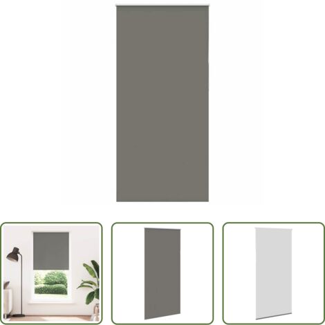 Persiana opaca -  Estor Enrollable Opaco gris 115x210 cm Tela Ancho 110,7 cm