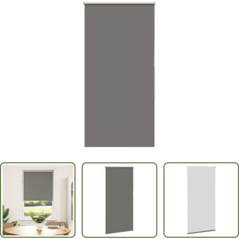 Persiana opaca -  Estor Enrollable Opaco gris 85x175 cm Tela Ancho 80,7 cm