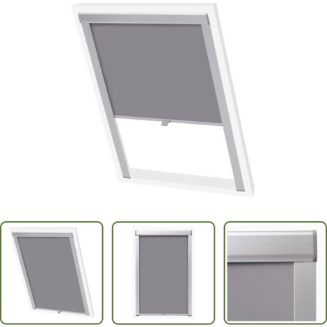 Persiana opaca -  Persiana enrollable opaca gris MK06