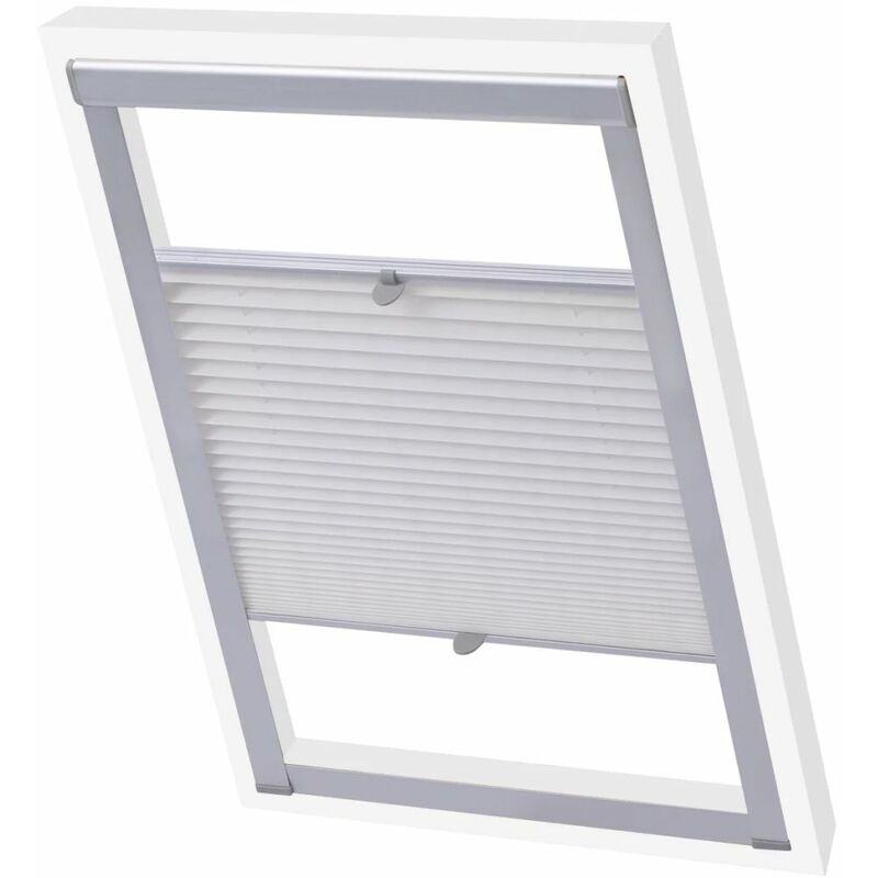 

Persiana plisada blanca F06