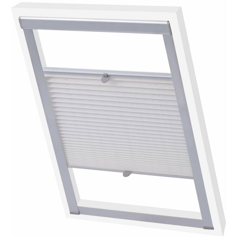 

Persiana plisada blanca MK06