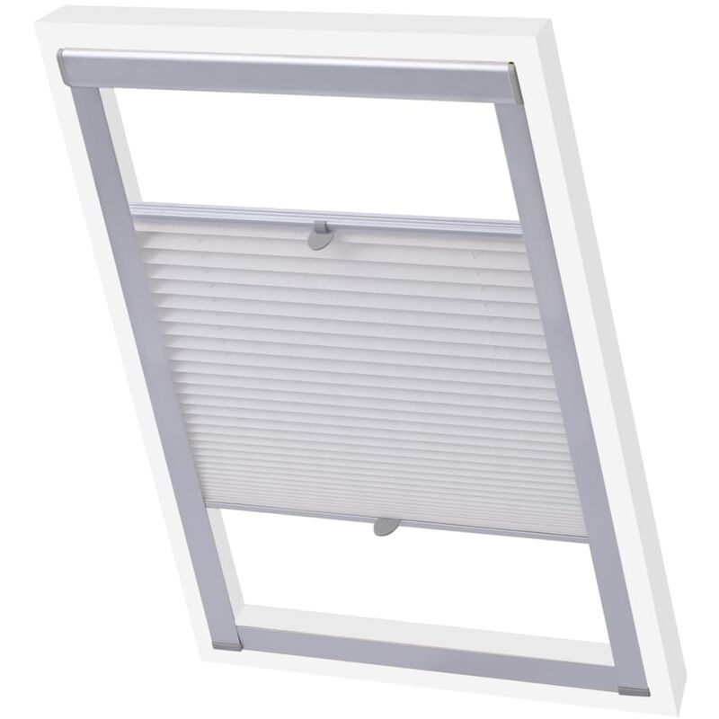 

Persiana plisada blanca PK06