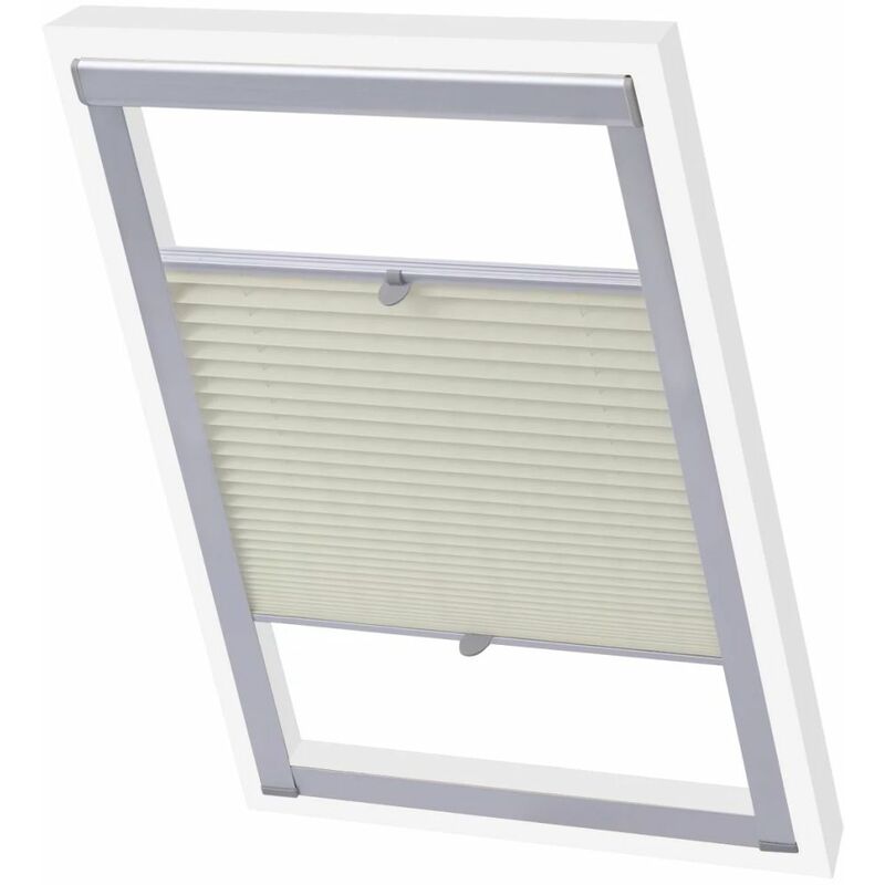 

Persiana plisada crema F06