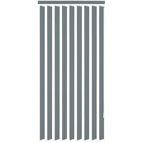 Persiana vertical tela gris 150x250 cm