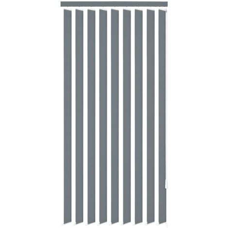 Persiana vertical tela gris 180x180 cm