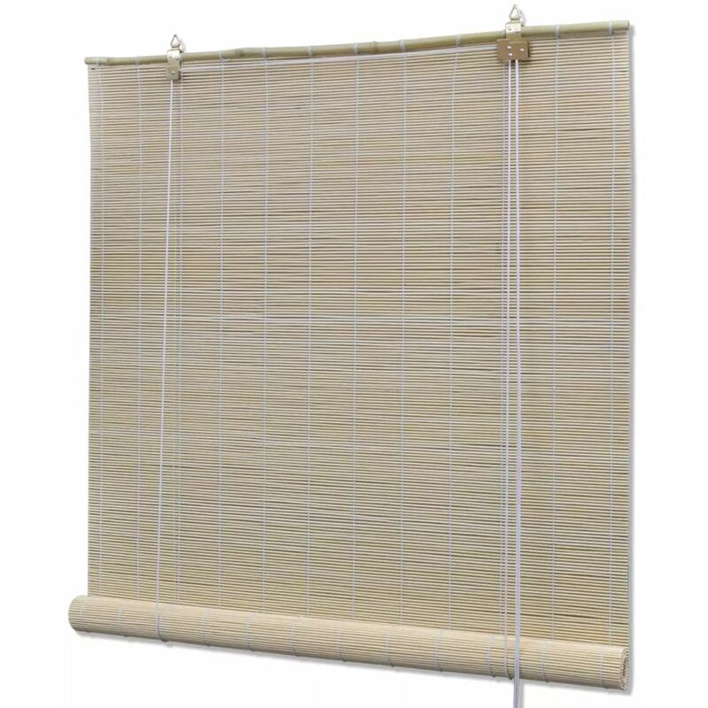 

Persianas enrollables de bambu natural 100x160 cm