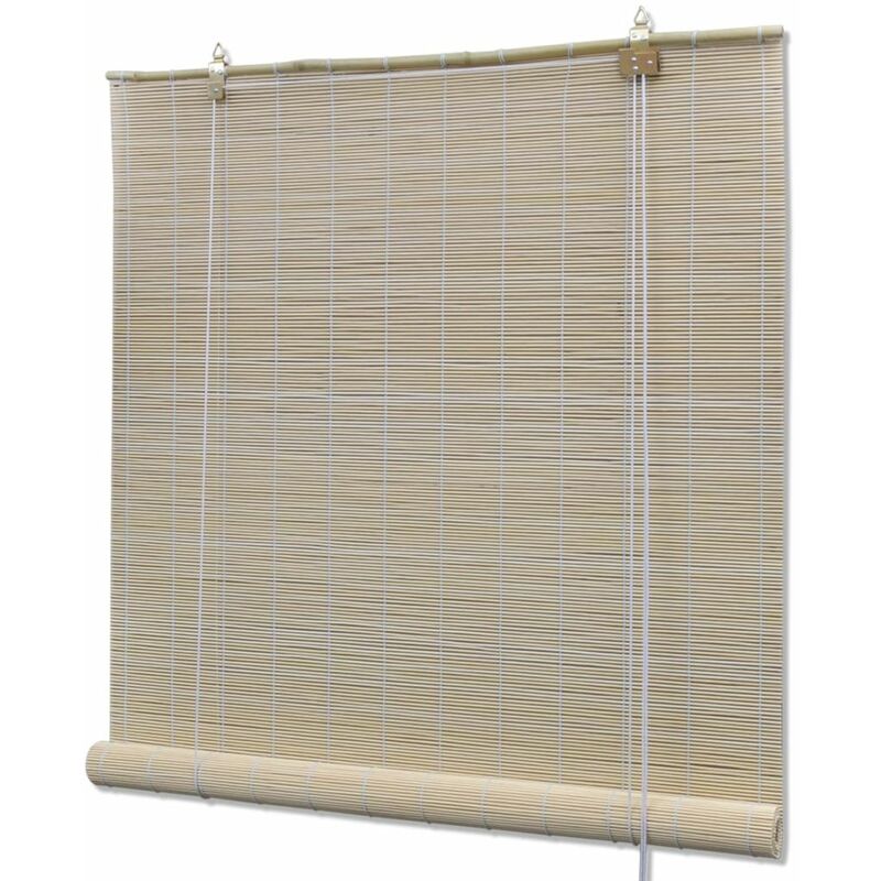 

Persianas enrollables de bambu natural 120x160 cm