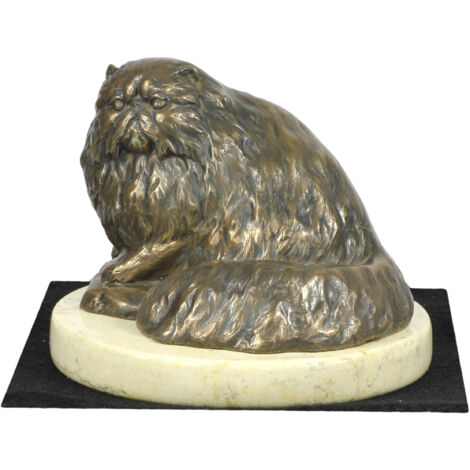 Persiano - statuetta di gatto, figurina di sagoma di cane, trofeo per una mostra canina di Art-Dog