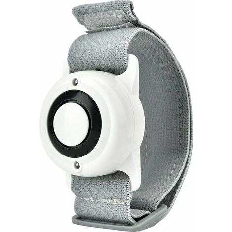 Personal Alarm Siren Watch - 130dB Safesound Personal Alarms for Women, Emergency Self Defense for Children, Elderly.Security Safe Sound Rape Whistle Siren(White)