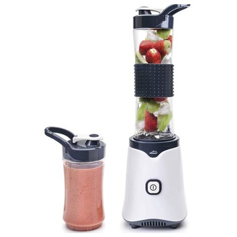 'Personal Blender' Batidora Personal Mix & Go, Potencia 350w con 2 Botes 300/600ml, Color Blanco