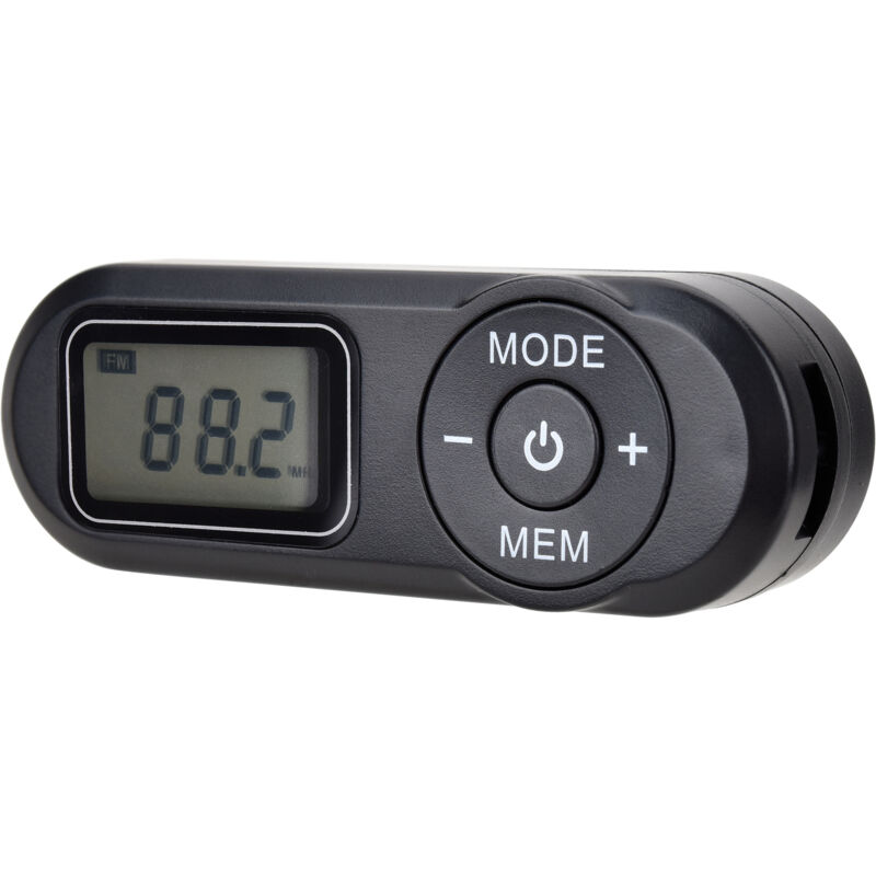 Persönliches FM-Walkman-Radio, tragbares Mini-Digitalradio mit Kopfhörer, mit LCD-Clip-Display, tragbares Radio zum Joggen, verbesserte