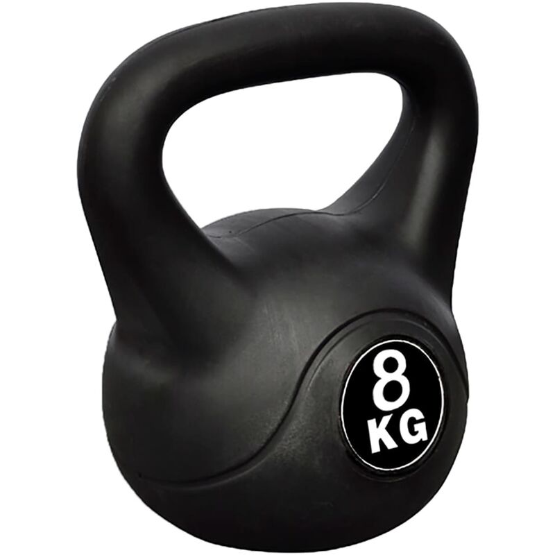 

Pesa kettlebell 8 kg - Negro