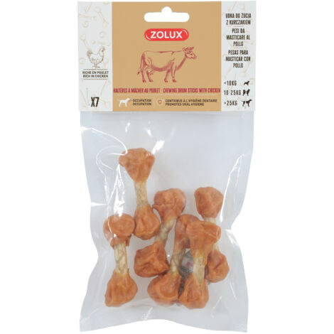 Pesas de masticar de pollo 7 uds - Zolux
