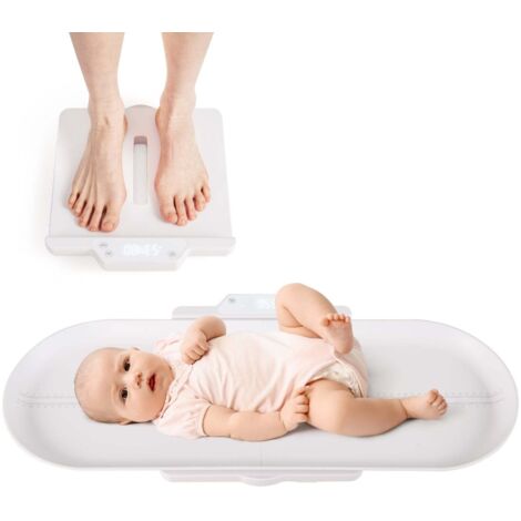 Pese bebe numerique avec plateau amovible compatible avec application