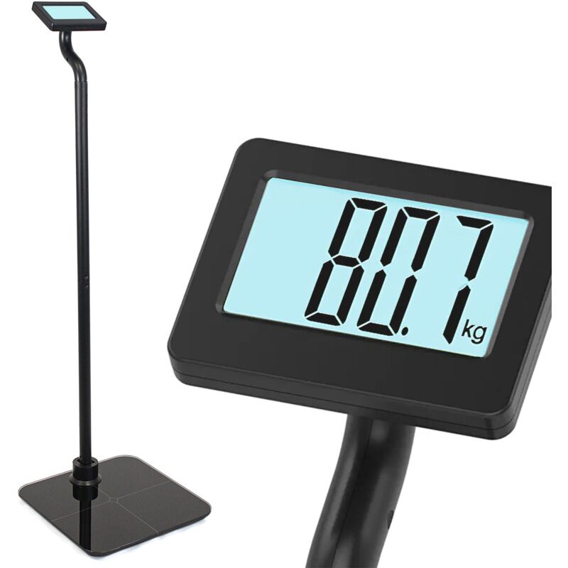 Pèse Personne Fishtec Ecran lcd en hauteur