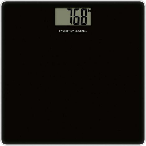 Pèse-personne électronique avec écran LCD proficare Noir PC-PW3122-Noir