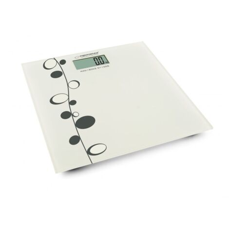 Pèse-personne Esperanza EBS005 Rectangle Blanc Pèse-personne électronique