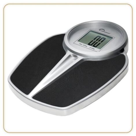 Pese-personne - LITTLE BALANCE - 8327 - PRO M 225 - Balance électronique - 225 kg / 1 kg - Noir / Argent