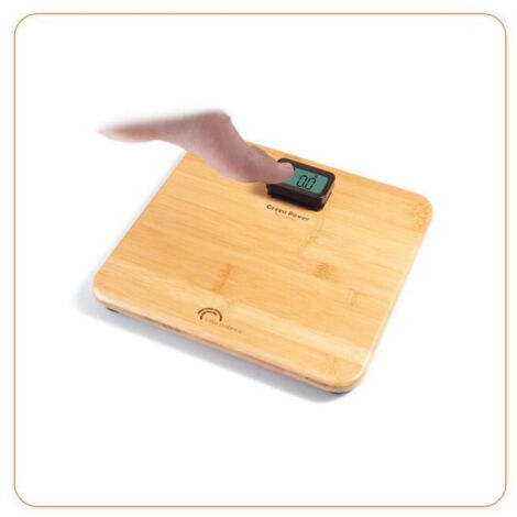 Pèse-personne Little Balance Kinetic Bambou Zen GREEN POWER 8419