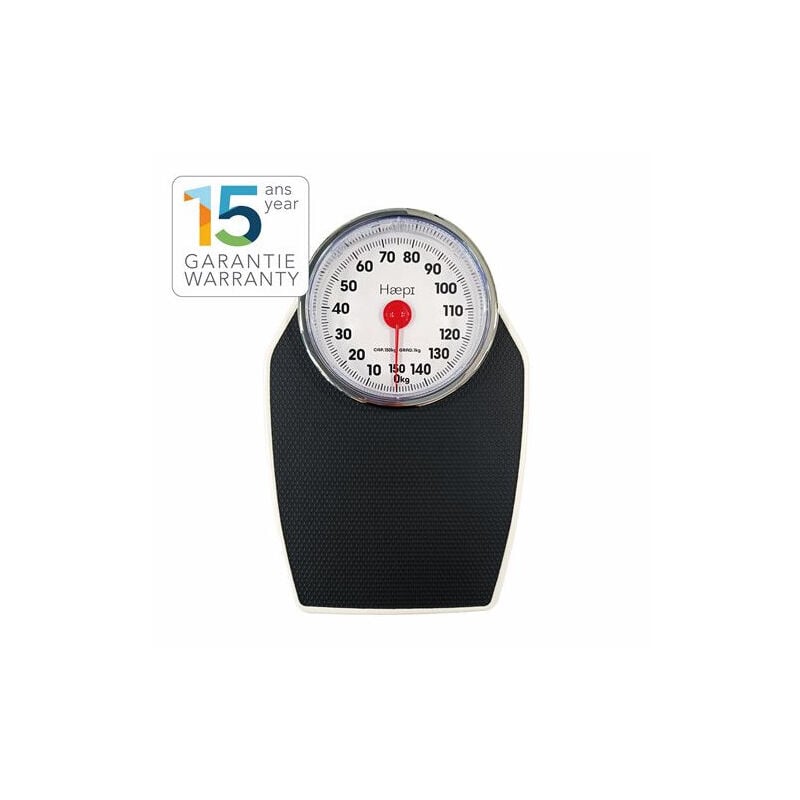 Pèse-personne mécanique Haepi Hi-Leo Noir
