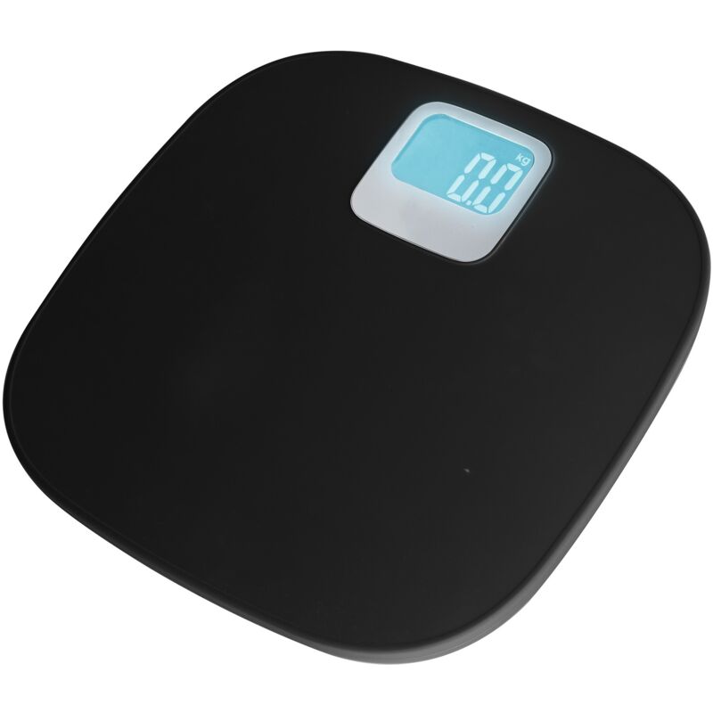 Pèse-personne numérique en plastique noir Küken