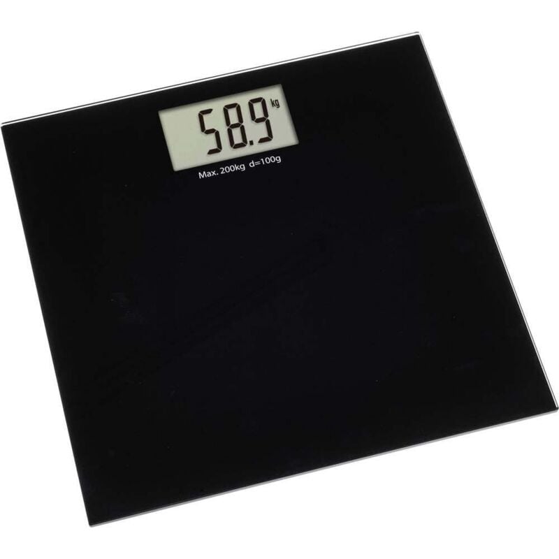 Step Plus Pèse-personne numérique Plage de pesée (max.)=200 kg noir - Tfa Dostmann